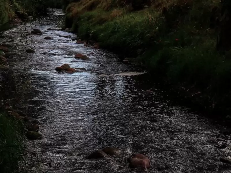 Río Bogota en Villapinzón, Cundinamarca.