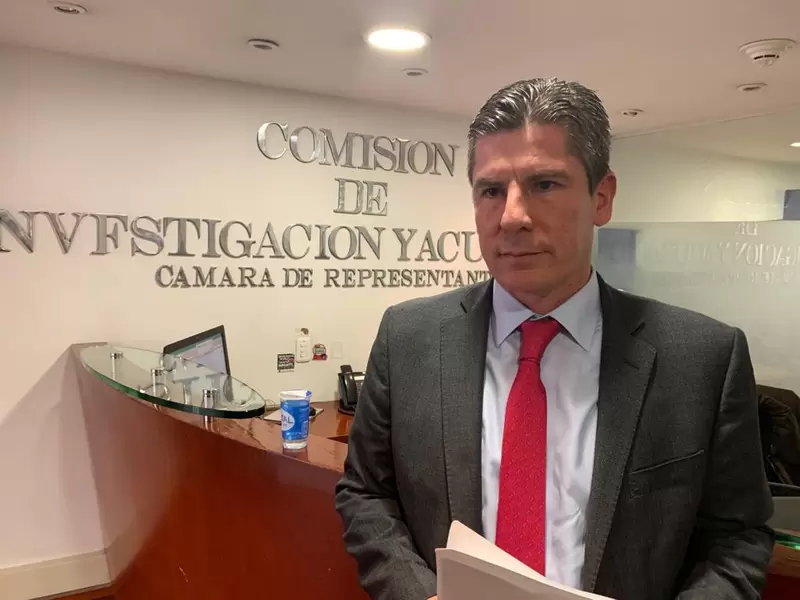 Presidente de la Comisión de Acusación de la Cámara, Ricardo Ferro.