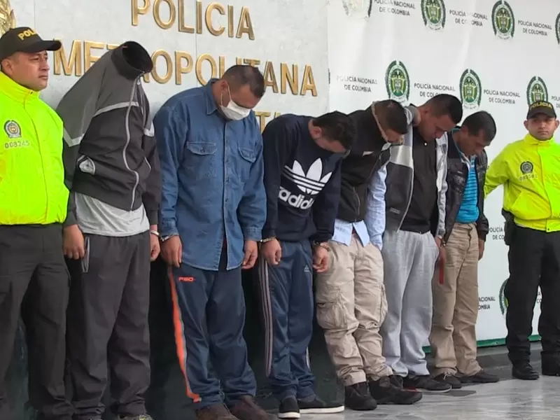 Capturas Bogotá
