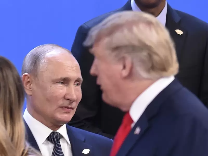 Vladimir Putin y Donald Trump Vladimir Putin y Donald Trump