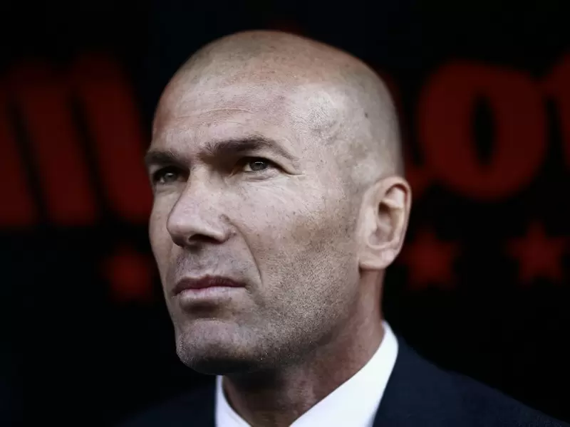 Zinedine Zidane, técnico del Real Madrid