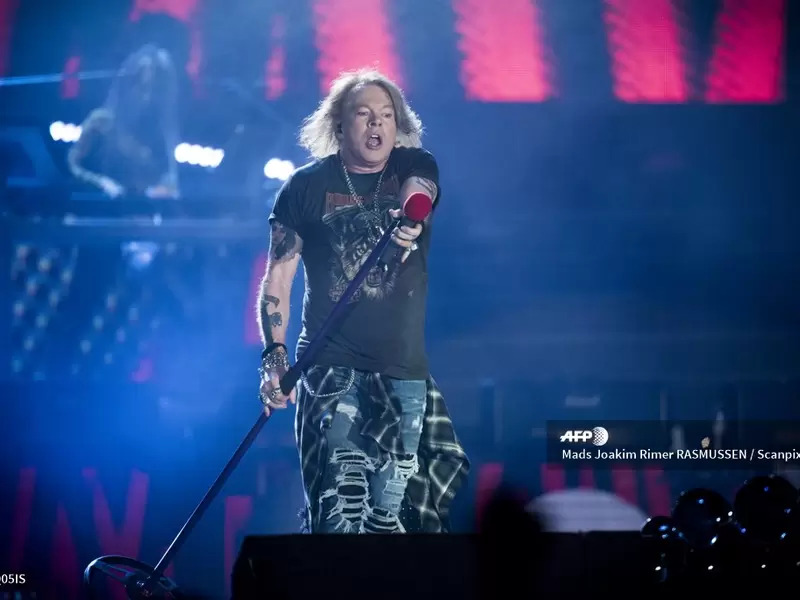 Axl Rose, vocalista de Guns N' Roses Axl Rose, vocalista de Guns N' Roses