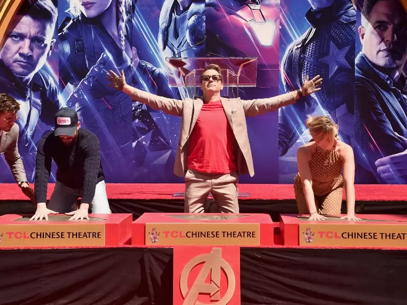 Robert Downey Jr en la premier china de Avengers: Endgame Robert Downey Jr en la premier china de Avengers: Endgame