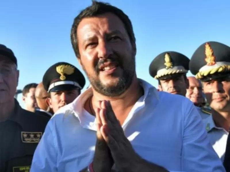 Matteo Salvini, vicepresidente y ministro del Interior de Italia.
