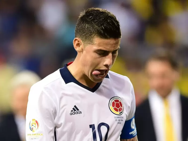 James Rodríguez en la Copa América James Rodríguez en la Copa América