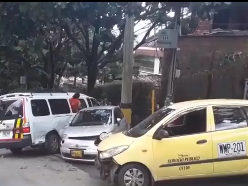 Accidente en El Poblado