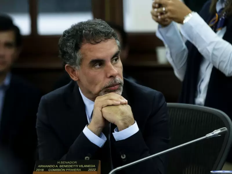 El senador de La U, Armando Benedetti.