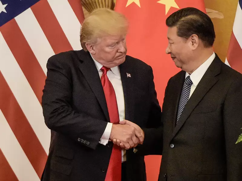 Donald Trump y Xi Jinping