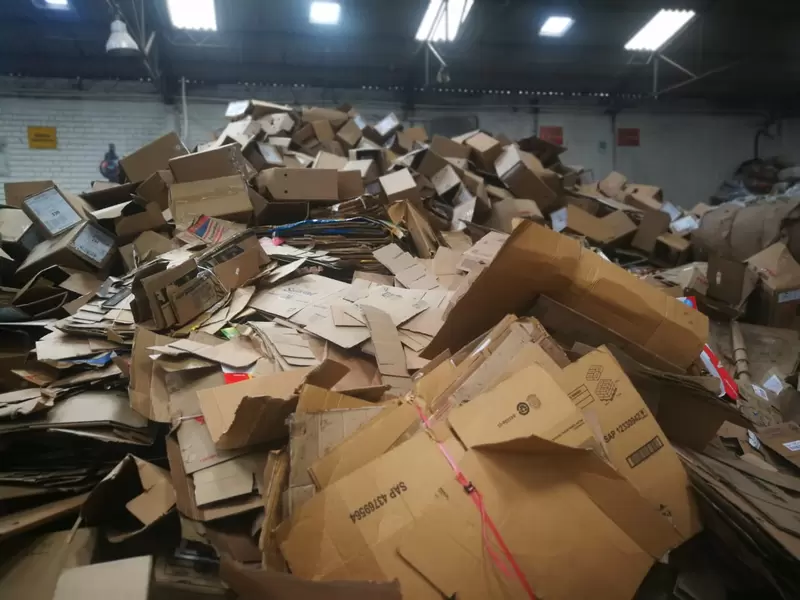 Bodega de reciclaje Ecoplanet - Bogotá