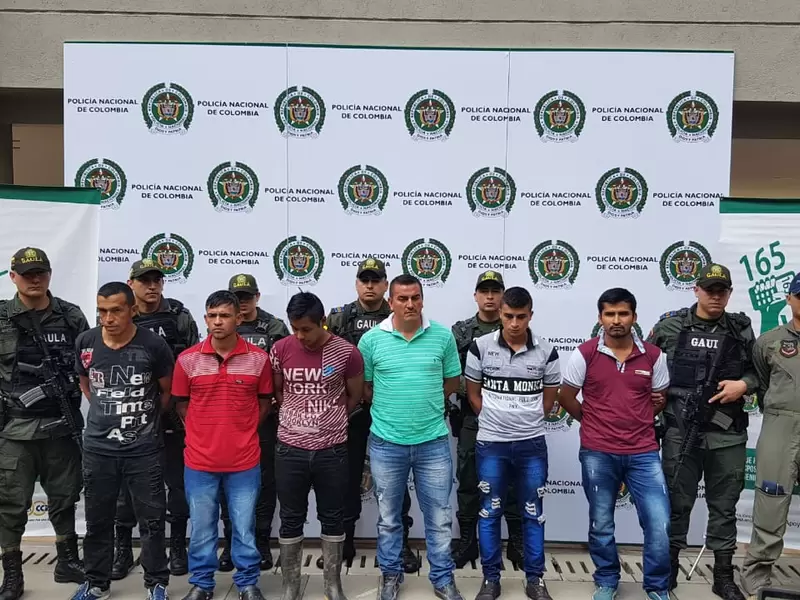 Disidentes de la Farc capturados en Tolima