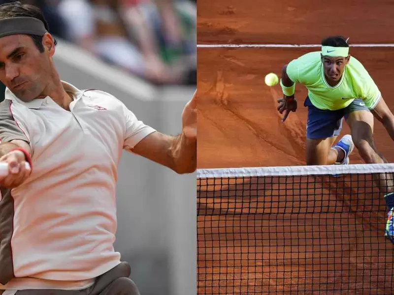 Roger Federer y Rafael Nadal