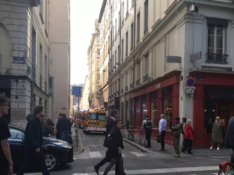 Explosión en Francia