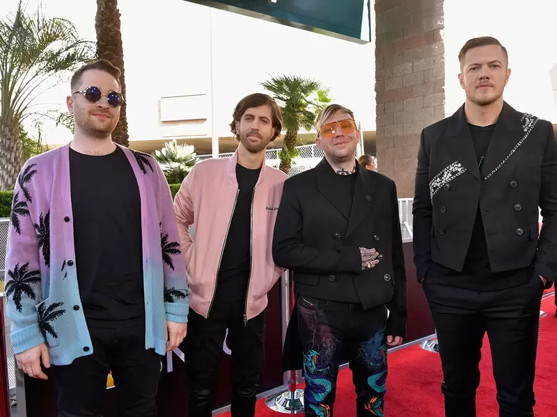 Imagine Dragons en la final de la Champions League