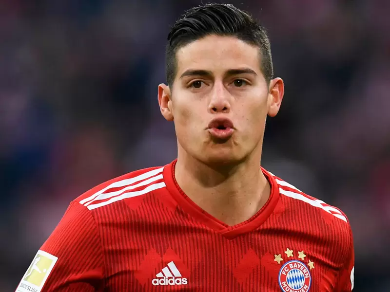 James Rodríguez, Bayern Munich James Rodríguez, Bayern Munich
