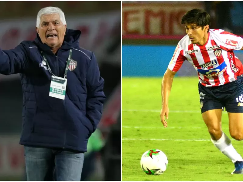 Julio Comesaña y Matías Fernández - Junior de Barranquilla