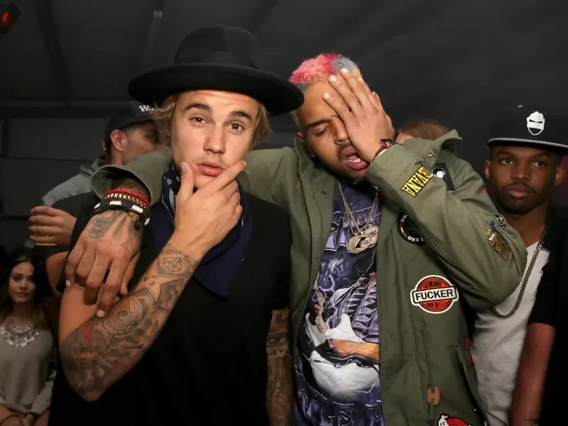 Justin Bieber y Chris Brown