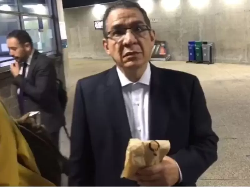 Magistrado Gustavo Malo, recluido en la sede de la Fiscalía