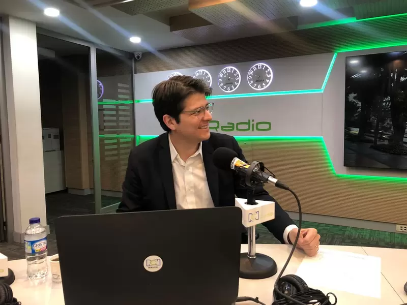 Miguel Uribe Turbay, candidato a la Alcaldía de Bogotá