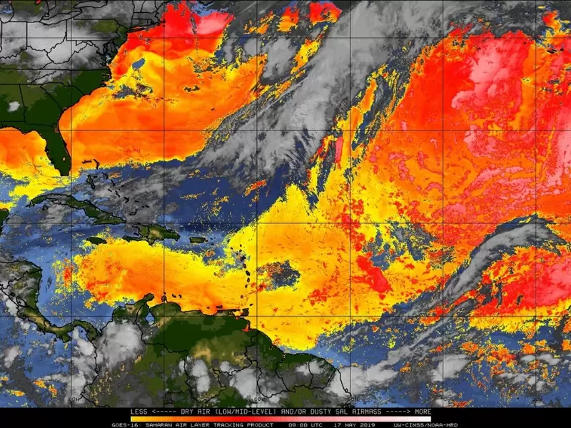 Este polvo podría generar afectaciones respiratorias en el caribe colombiano