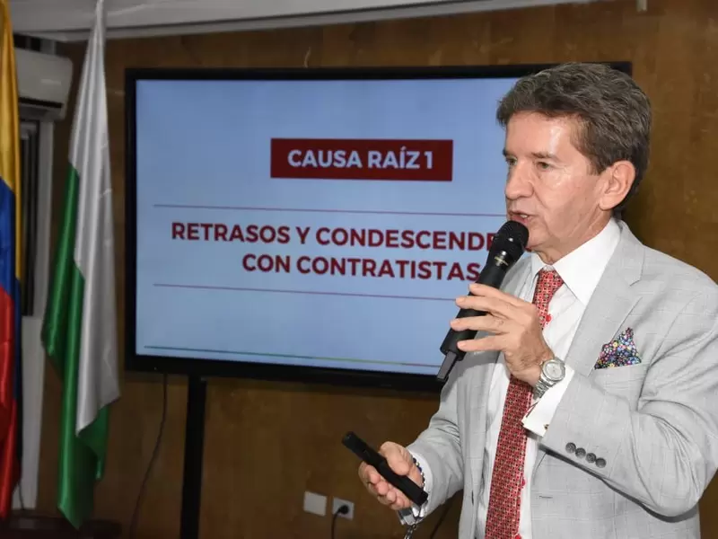 Gobernador Luis Pérez presentó segundo libro sobre Hidroituango.