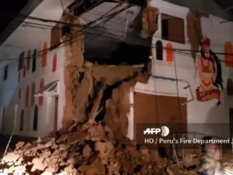 sismo en perú