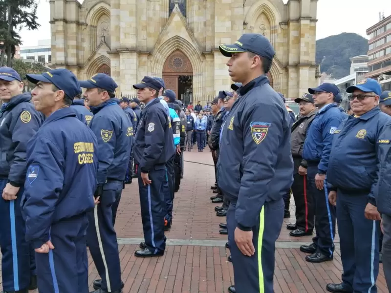 Empresas de seguridad privada refrendan pacto con la Policía de Bogotá.