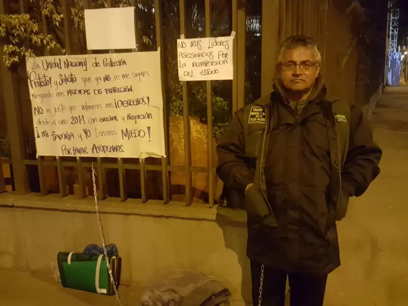 Denuncia que ha sufrido dos atentados por su labor