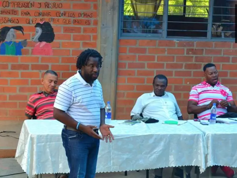 Líder afro norte del Cauca Líder afro norte del Cauca