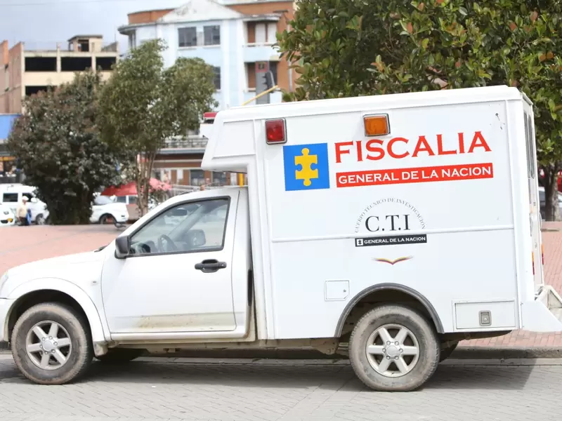 Vehículo de la Fiscalía