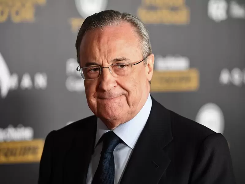 Florentino Pérez, presidente del Real Madrid