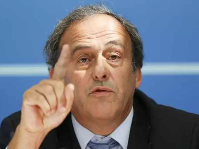 El exfutbolista francés y expresidente de la UEFA Michel Platini
