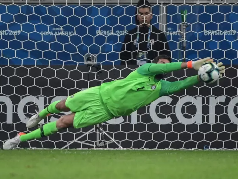 Alisson Becker, arquero de Brasil Alisson Becker, arquero de Brasil