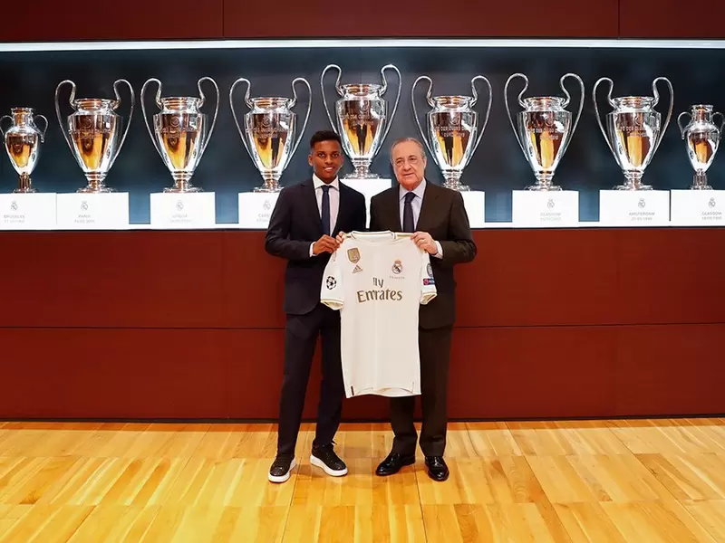 Rodrygo Goes, nuevo jugador del Real Madrid Rodrygo Goes, nuevo jugador del Real Madrid