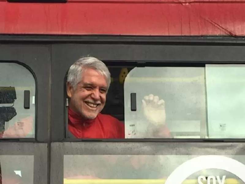 Peñalosa en Transmilenio