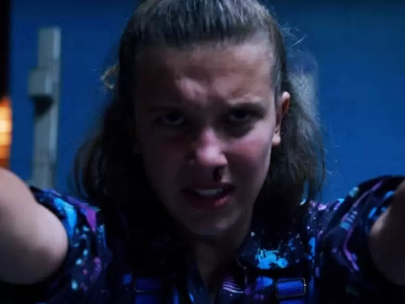 Escena de Stranger Things, tercera temporada Escena de Stranger Things, tercera temporada