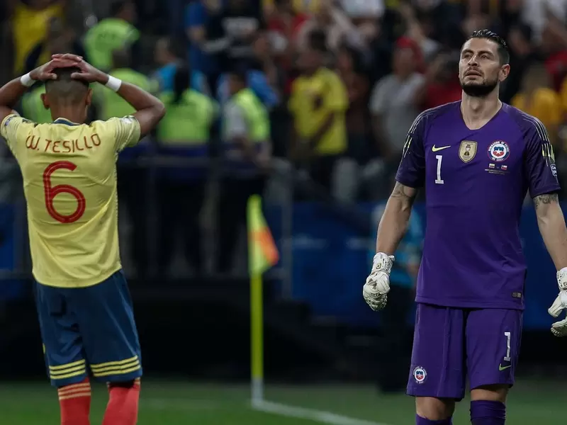 William Tesillo se lamenta por el penal errado William Tesillo se lamenta por el penal errado