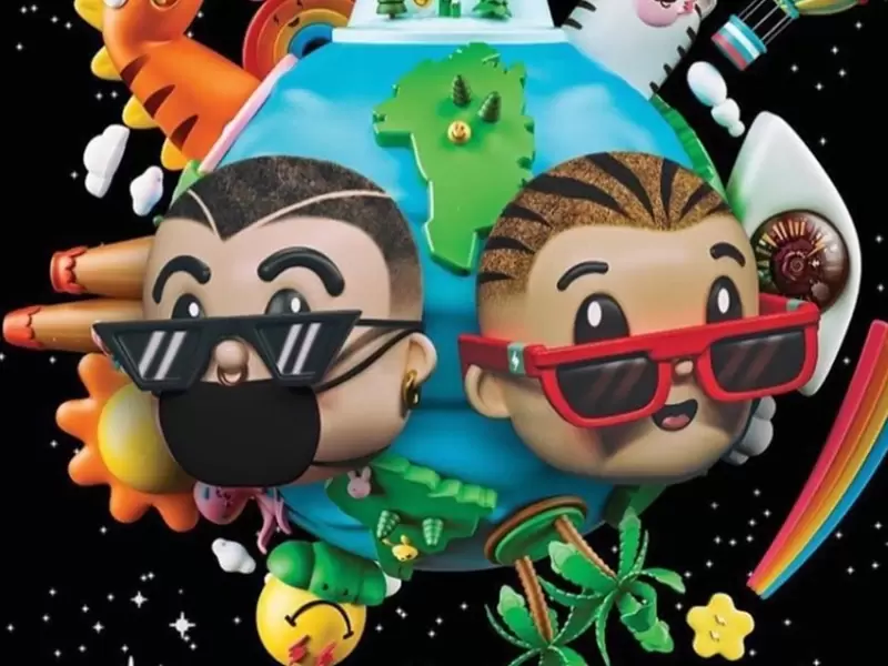 J Balvin y Bad Bunny