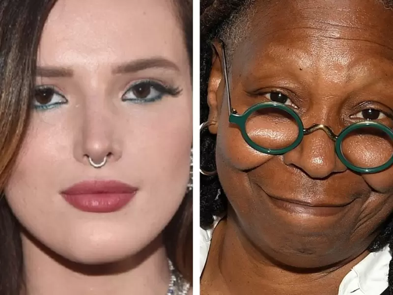 Bella Thorne y Whoopi Goldberg