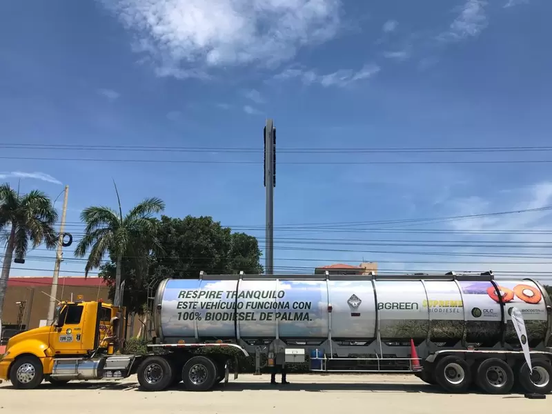 Combustible a base de aceite de palma