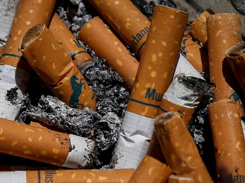 Foto de referencia de cigarrillos