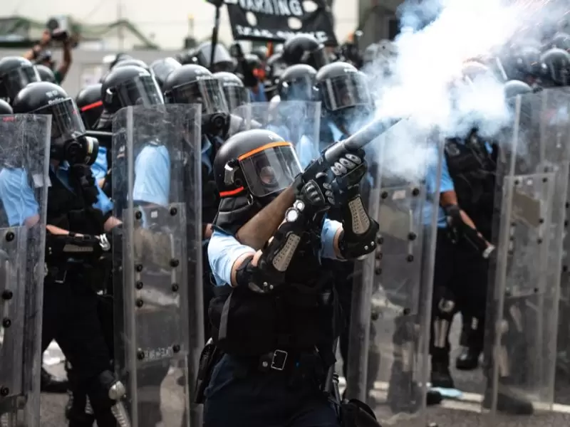 Marchas en Hong Kong