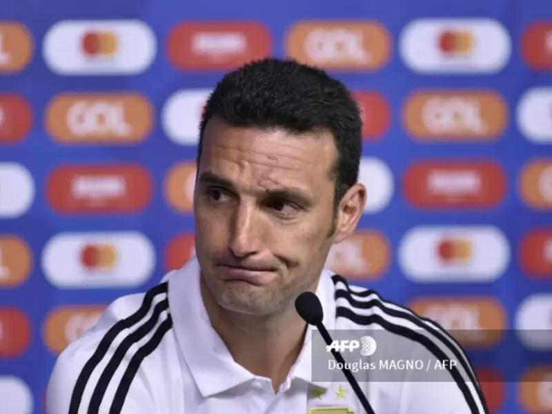 El seleccionador de Argentina, Lionel Scaloni