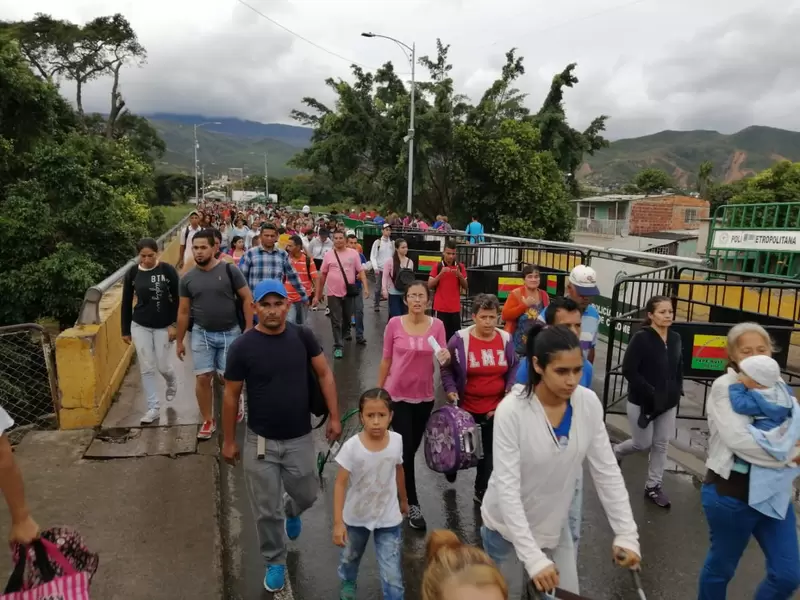 Población Migrante en la Frontera de Colombia y Venezuela