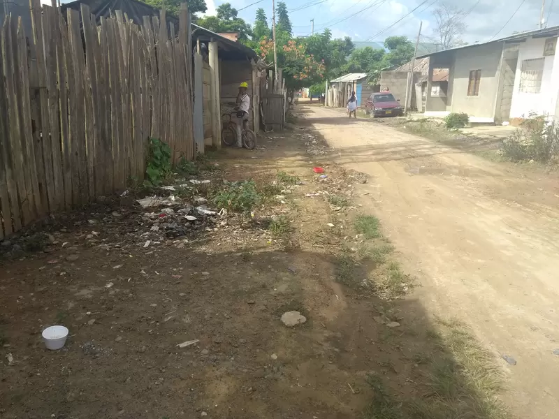 El barrio Nueve de Agosto es uno de los más vulnerables en Tierralta