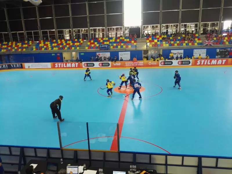 Selección Colombia Manzana Postobón junior Hockey línea