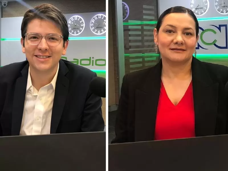 Miguel Uribe y Ángela Garzón, candidatos a la alcaldía de Bogotá