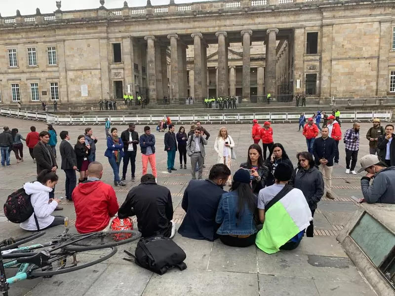 Skater en el Congreso de la República