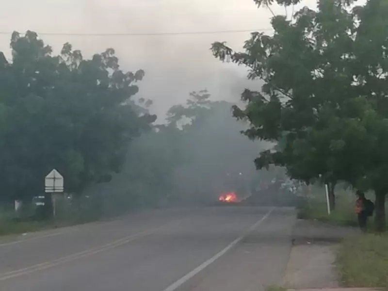 Disturbios en la población de Fonseca, en La Guajira