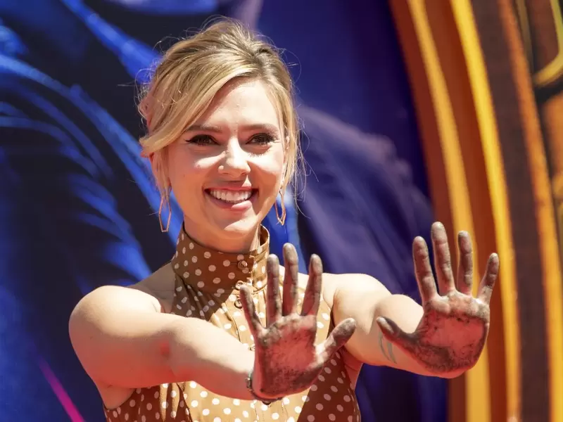 La actriz Scarlett Johansson La actriz Scarlett Johansson