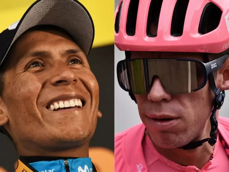 Nairo Quintana y Rigoberto Urán Nairo Quintana y Rigoberto Urán